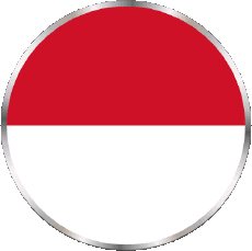 Flags Europe Monaco Round 