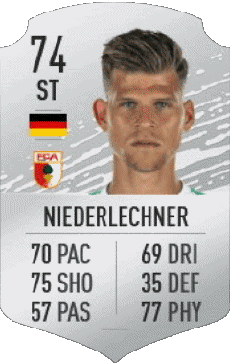 Multimedia Vídeo Juegos F I F A - Jugadores  cartas Alemania Florian Niederlechner 