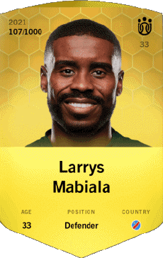 Multi Média Jeux Vidéo F I F A - Joueurs Cartes Congo Larrys Mabiala 