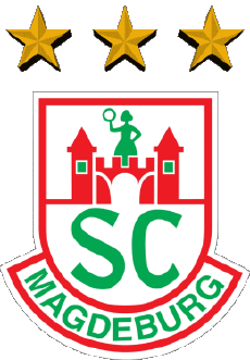 Sport Handballschläger Logo Deutschland SC Magdebourg 