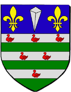 Banderas Francia Departamentos - Ciudades 92 VAUCRESSON 