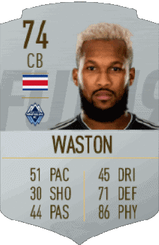 Multimedia Videospiele F I F A - Karten Spieler Costa Rica Kendall Waston 