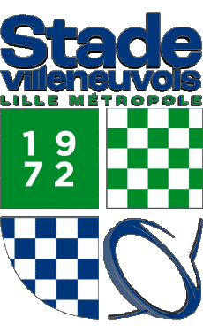 Sport Rugby Club Frankreich Logo Dept 59 Stade Villeneuvois Lille Métropole 