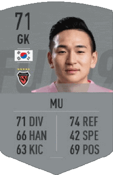 Multimedia Videospiele F I F A - Karten Spieler Südkorea Kang Hyeon Mu 