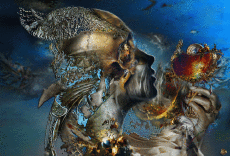 Humor - Fun GIF Artista George RedHawk - Couleur 