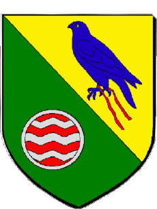 Blason-Drapeaux France Départements - Villes 38 FONTAINE 