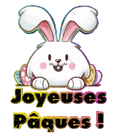 Mensajes Francés Joyeuses Pâques 01 