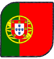 Bandiere Europa Portogallo Quadrato 