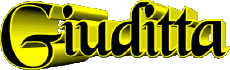 Vorname WEIBLICH - Italien G Giuditta 