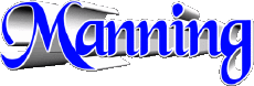 First Names MASCULINE -  UK - USA - IRL - AUS - NZ M Manning 