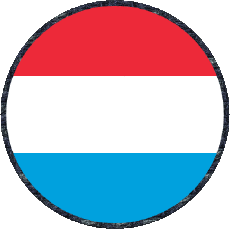 Bandiere Europa Lussemburgo Tondo 