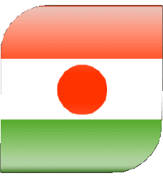 Fahnen Afrika Niger Platz 