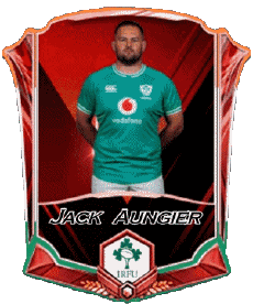 Sport Rugby - Spieler Irland Team 2025 Jack Aungier 