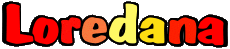 Prénoms FEMININ - Italie L Loredana 