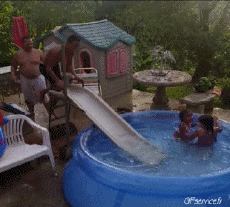 Humor -  Fun PEOPLE Pool Fail 