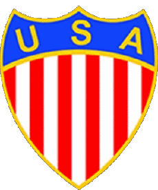 Logo 1950-Sportivo Calcio Squadra nazionale  -  Federazione Americhe USA Logo 1950