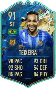 Multimedia Videogiochi F I F A - Giocatori carte Brasile Alex Teixeira dos Santos 