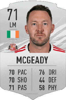 Multimedia Videogiochi F I F A - Giocatori carte Irlanda Aiden McGeady 