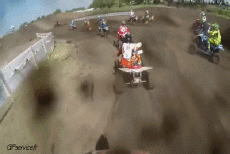 Humour - Fun Transports Quad Gamelle - Fail 