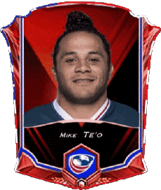 Deportes Rugby - Jugadores U S A Mike Te'o 