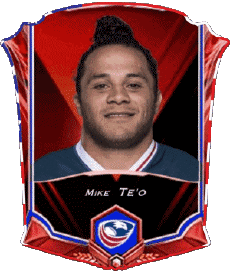 Sports Rugby - Joueurs U S A Mike Te'o 