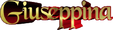 Nombre FEMENINO - Italia G Giuseppina 