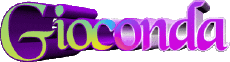Nombre FEMENINO - Italia G Gioconda 
