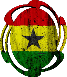 Banderas África Ghana Forma 01 
