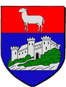 Wappen-Fahnen Frankreich Abteilungen - Städte 39 CHAMPAGNOLE Wappen