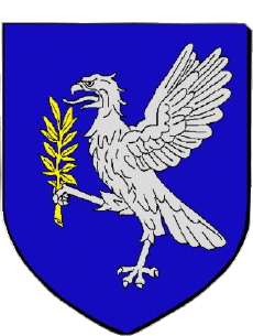 Blasón-Banderas Francia Departamentos - Ciudades 93 ROSNY SOUS BOIS 