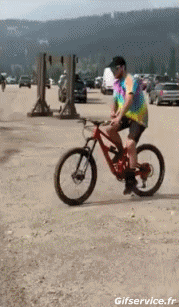 Humor -  Fun Sport Mountainbiking Fail 02 