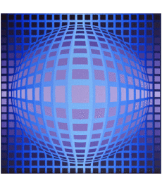 Humor -  Fun Künstler Maler Victor Vasarely 