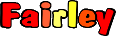 Prénoms MASCULIN - UK - USA F Fairley 