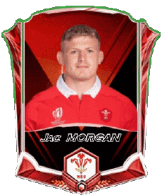 Deportes Rugby - Jugadores Gales Equipo 2025 Jac MORGAN 