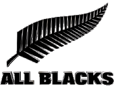 All Blaks Logo-Deportes Rugby - Equipos nacionales  - Ligas - Federación Oceanía Nueva Zelanda All Blaks Logo