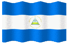 Flags America Nicaragua Waving 