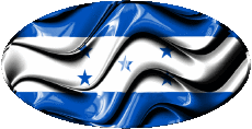 Flags America Honduras Oval 