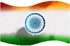 Fahnen Asien Indien Rechteck 