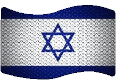 Banderas Asia Israel Rectángulo 
