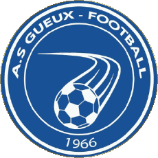 Sports FootBall Club France Logo Grand Est 51 - Marne AS Gueux 