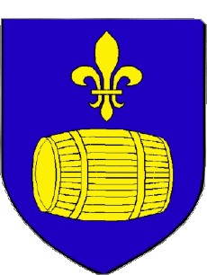 Wappen-Fahnen Frankreich Abteilungen - Städte 03 SAINT POURCAIN SUR SIOULE 