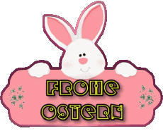 Mensajes Alemán Frohe Ostern 02 