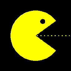 Multi Média Jeux Vidéo Pac Man Logo - Icônes 