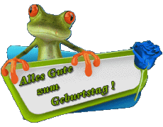 Messages German Alles Gute zum Geburtstag Tiere 011 