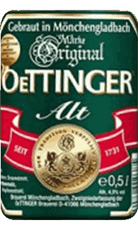 Getränke Bier Deutschland Oettinger 