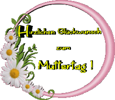 Nachrichten Deutsche Herzlichen Glückwunsch zum Muttertag 009 