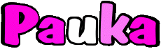 Vorname WEIBLICH - Frankreich P Pauka 