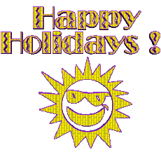 Nachrichten Englisch Happy Holidays 04 