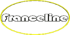 Nombre FEMENINO - Francia F Franceline 