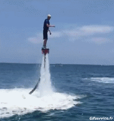 Humor -  Fun Transport Jet Ski Fly-boarding Fail 